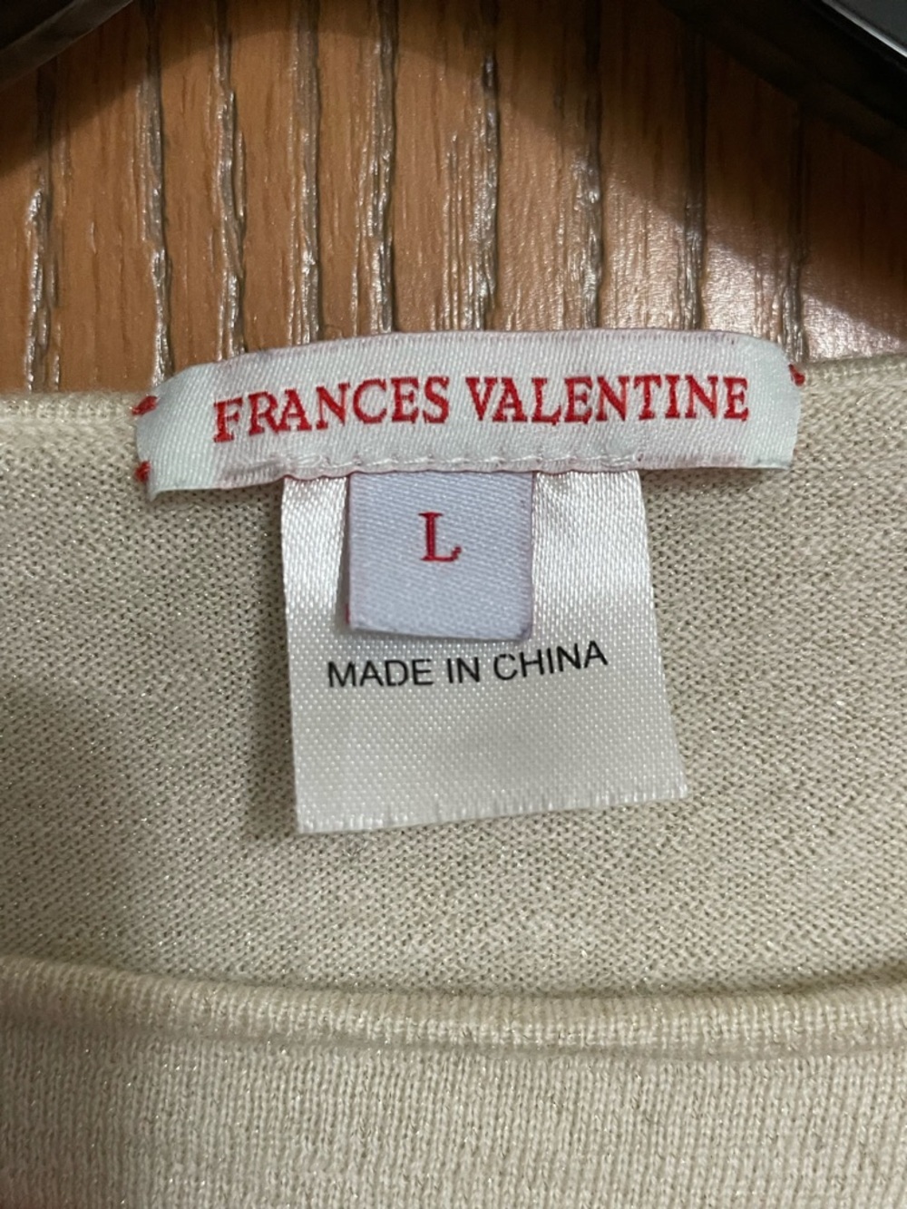 Frances Valentine Striped Scoopneck Sweater in Navy, Light Blue & Brown - Picture 8 of 9